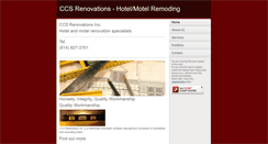 Desktop Screenshot of ccsrenovations.com